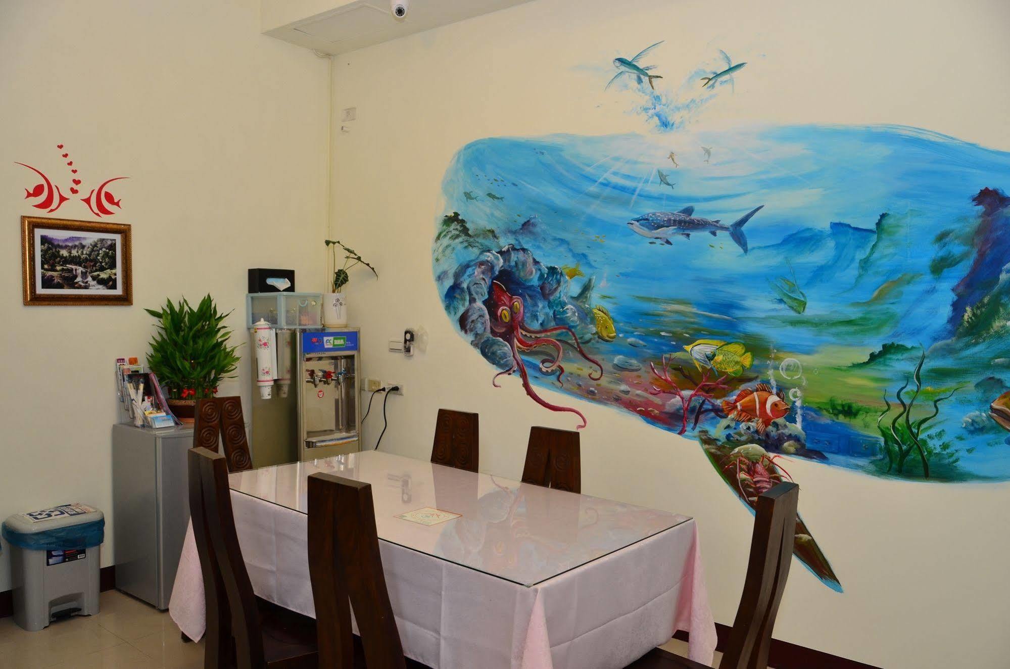Fish Fun House Apartment เมืองฮวาเหลียน ภายนอก รูปภาพ